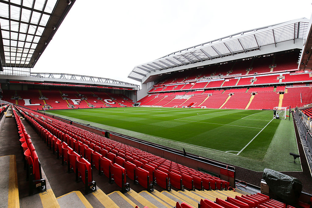 LIVERPOOL, ENGLAND – SEPTEMBER 09: General view during the opening event of the Anfield Home of Liverpool Main Stand, at Anfield on September 9, 2016 in Liverpool, England. (Photo by Barrington Coombs/Getty Images)