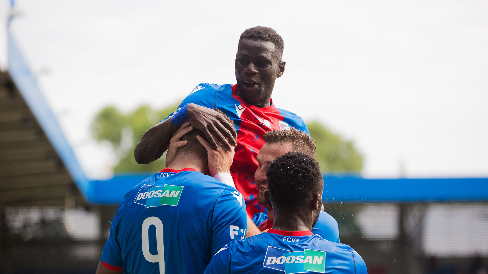 N’Diaye zapadl do týmu prakticky ihned. / Zdroj: FCVP/Ladislav Nussbauer