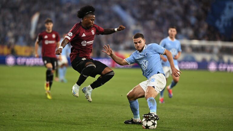 Sparta je krůček od Ligy mistrů. Na půdě Malmö vyhrála o dva góly