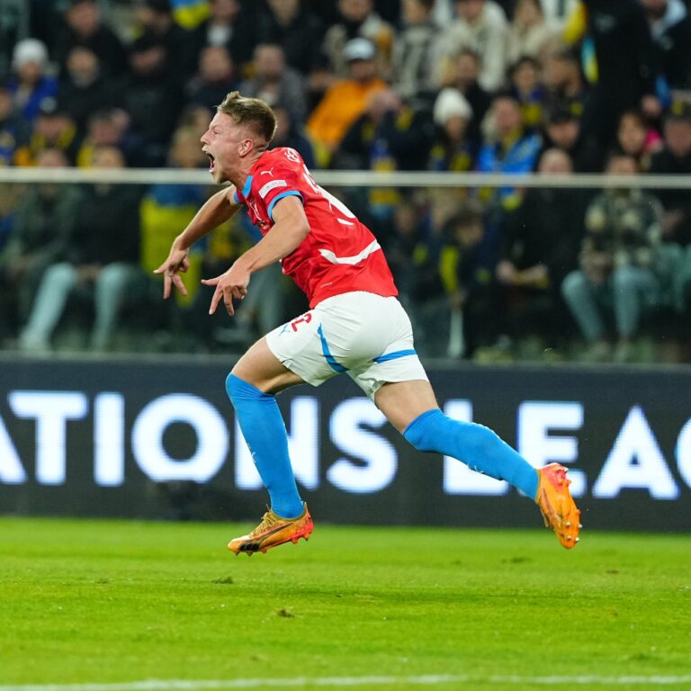 VAR v akci. Česko remizovalo 1:1 s Ukrajinou a vede skupinu Ligy národů.