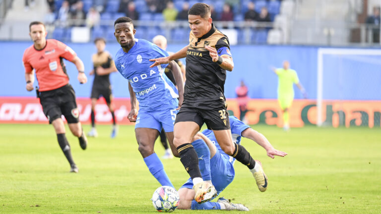 Atraktivní duel v Boleslavi skončil bezbrankovou remízou. Baník neprohrál ve čtvrtém venkovním duelu v řadě