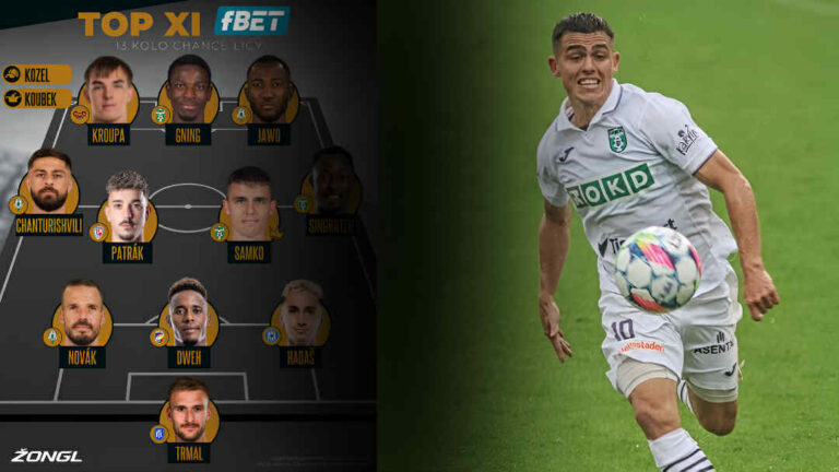 fBET TOP XI. CHL 13. kolo – Dvougólový Samko a Patrák, nahrávač Singhateh a trenér s ambicemi