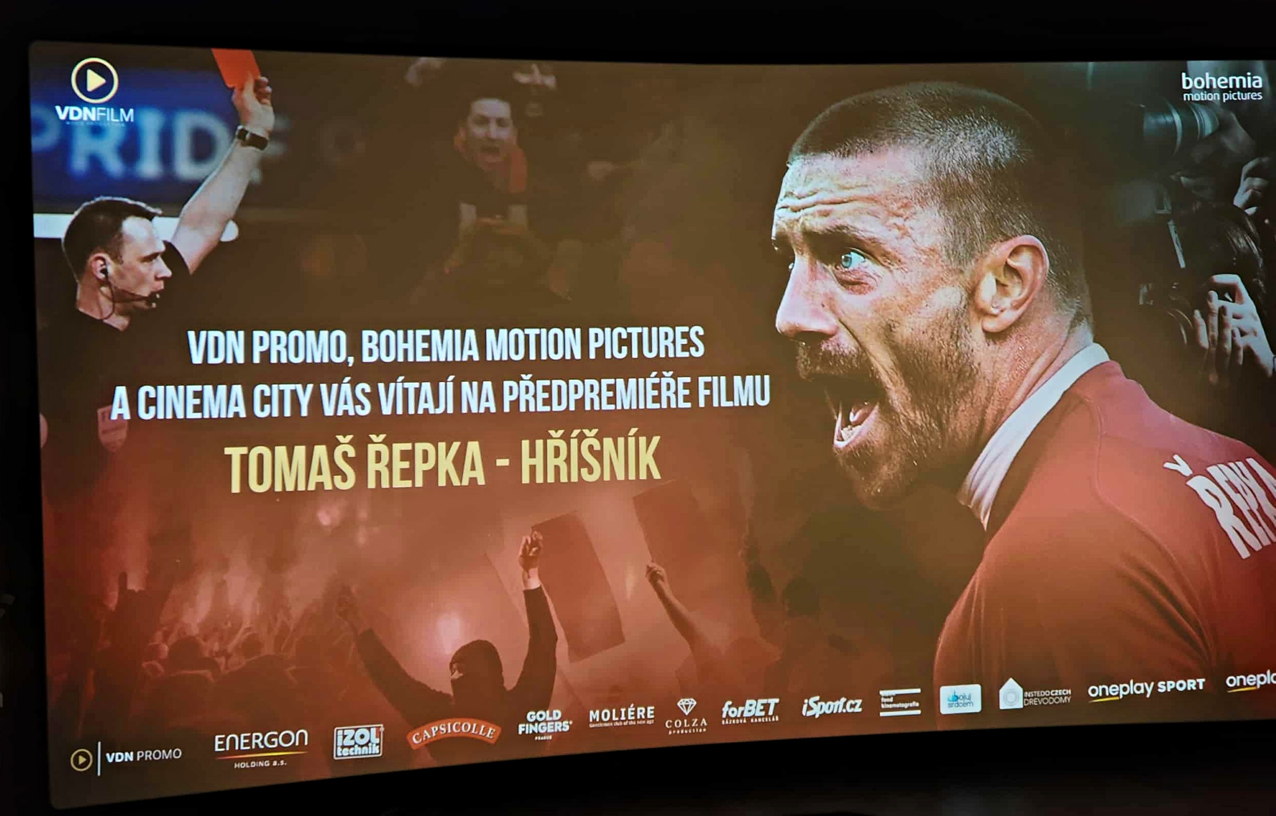 Hříšník Tomáš Řepka: Film o slavných momentech i blikancích