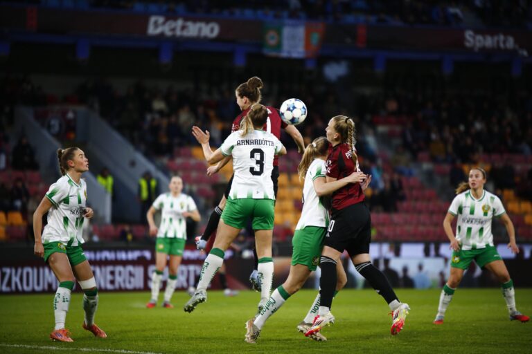 Hammarby bylo nad síly sparťanek. Semifinále Europa Cupu je i tak historickým úspěchem