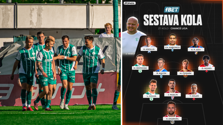 fBET TOP XI. CHL 27. kolo – Hrdinové z Ďolíčku, probuzený střelec z Plzně i šikula z Dukly