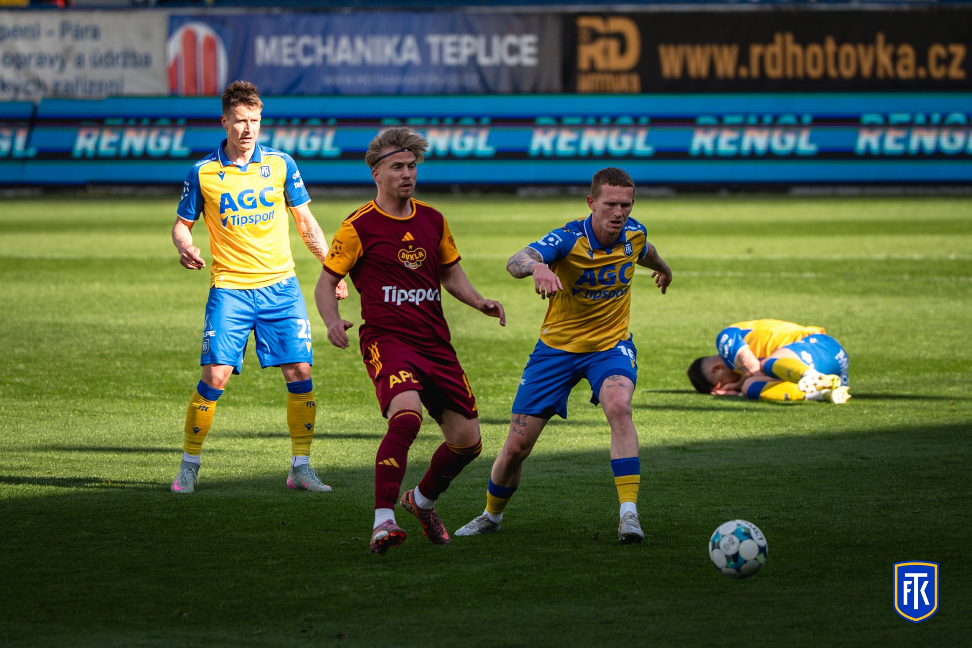 Teplice zdolaly Duklu, trenér Šustr nevídaně pálil do rozhodčího Berky