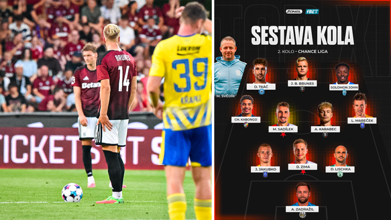 fBET TOP XI. CHL 2. kolo – Famózní Sadílek, nepostradatelný Karabec či bratranec Haalanda
